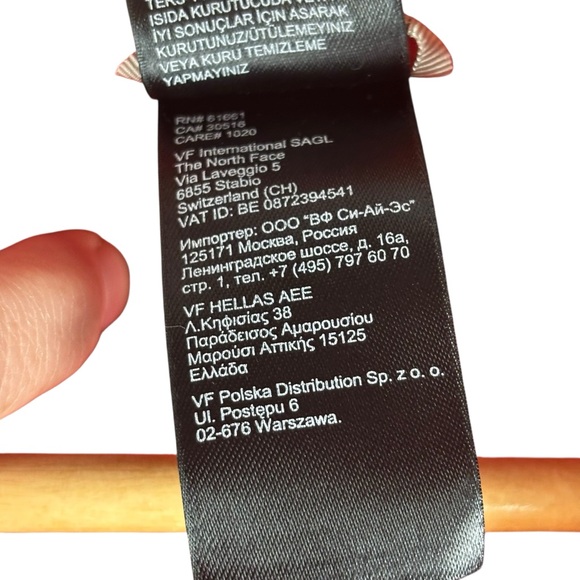 EUC The North Face Women’s Fleece Zip Red Jacket Agave Jacket Sz XL - Picture 10 of 13